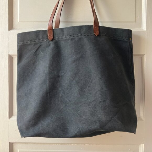 Madewell Canvas Medium Transport Tote - Picture 1 of 3